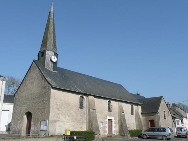 Eglise de la commune de Vergonnes.