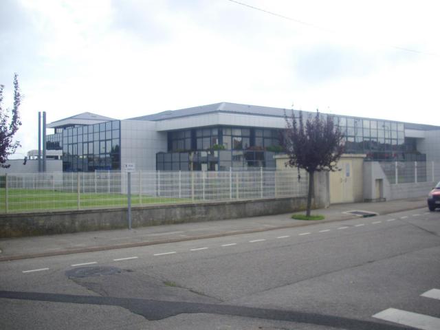 Immeuble de bureaux dans la zone d'activité des Terrasses, à Equeurdreville-Hainneville, regroupant des filliales d'Areva (SGN, Euriware…