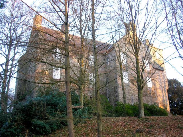 Les Loges-Marchis (Normandie, France). Le château de la Chaize.