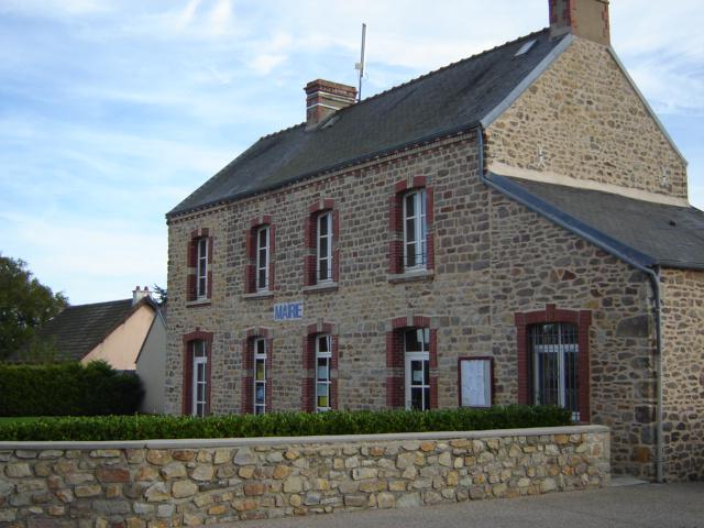 Mairie de Flottemanville-Hague, Manche, France