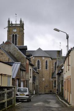 La Haye Pesnel, rue du presbytère