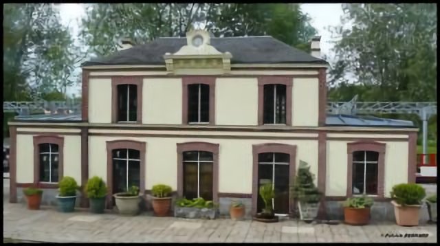 Saint Martin d'Aubigny - mini gare