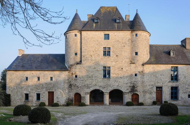 Château de Sainte-Marie-du Mont (Manche, Basse-Normandie, France)