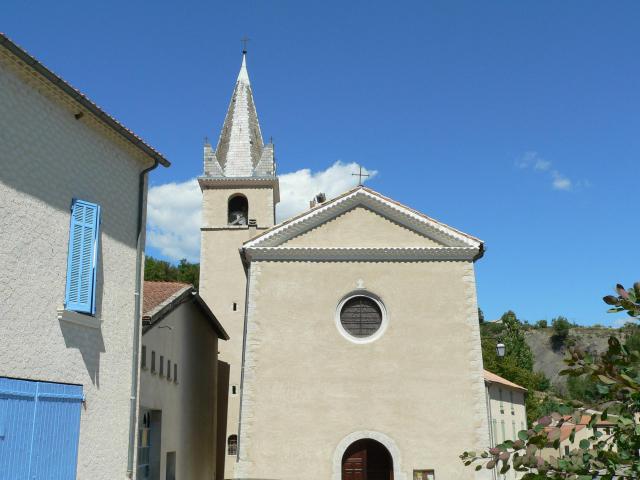 Eglise de Trescléoux