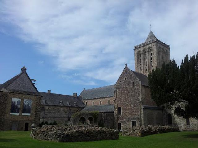 Abbey of La Lucerne close to Granville -Normandy-France