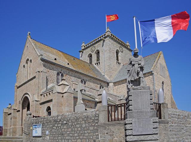 Eglise de Barfleur dans le val de Saire