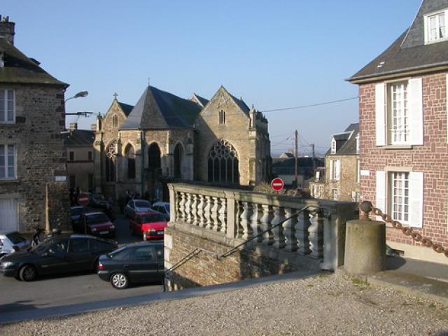 Le chevet de l'église