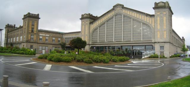 Cherbourg (France) : Gare transatlantique