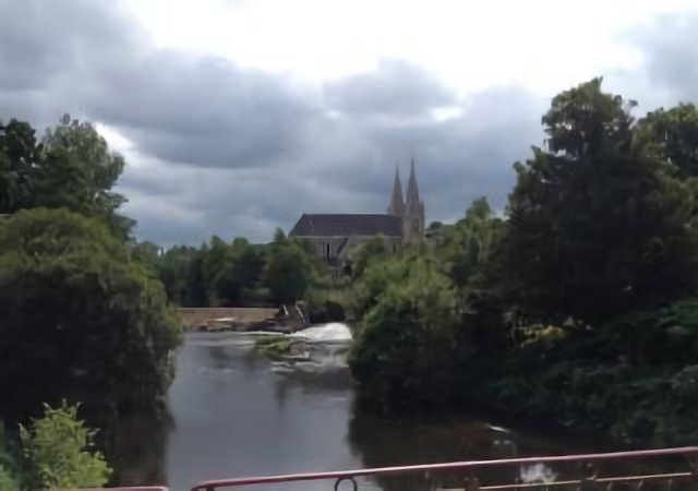 La Chapelle-sur-Viré depuis le pont.