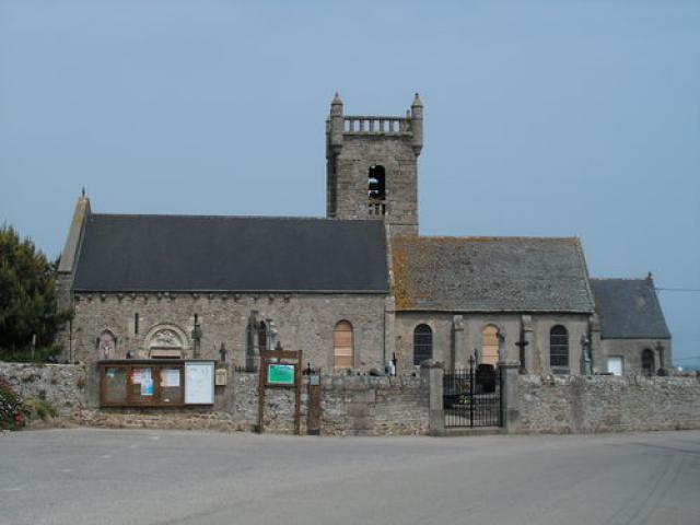 France, Church of Néville sur Mer