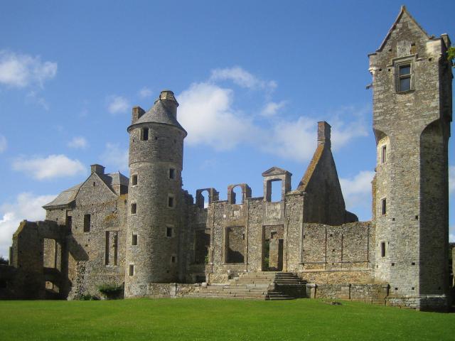 Château de Gratot, Gratot, Département de la Manche, Région Basse-Normandie, France.