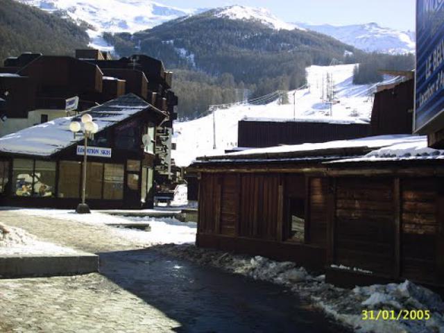 station de ski les orres - La station - Janvier 2005