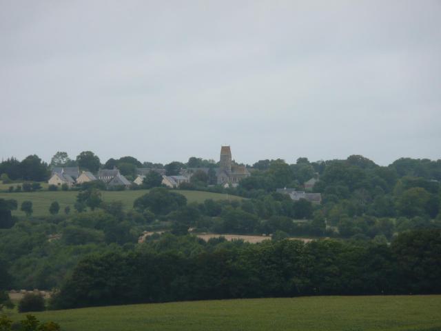Orval vu depuis l'église de Hyenville