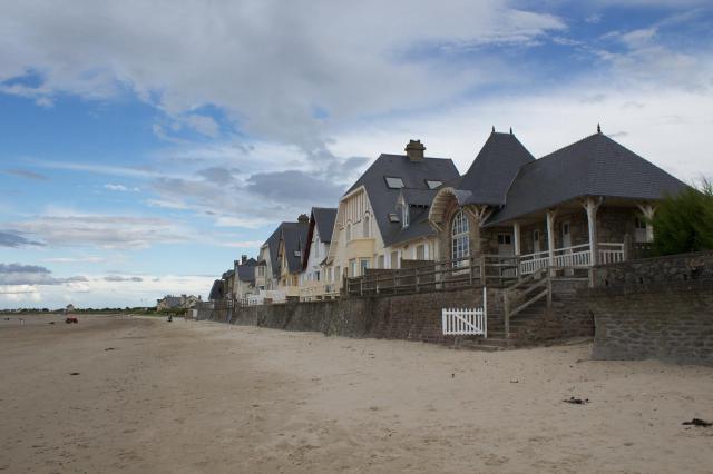 Vue de la plage d'Urville-Nacqueville