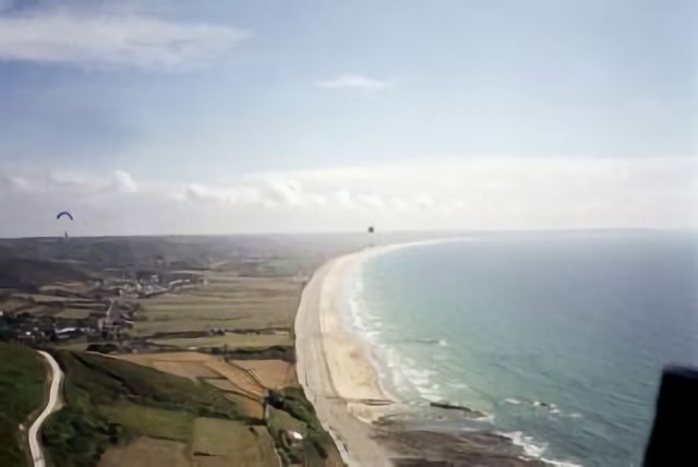 Vauville vu du ciel