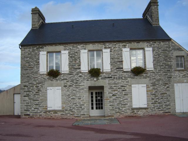 Mairie de Nouainville, Manche, France