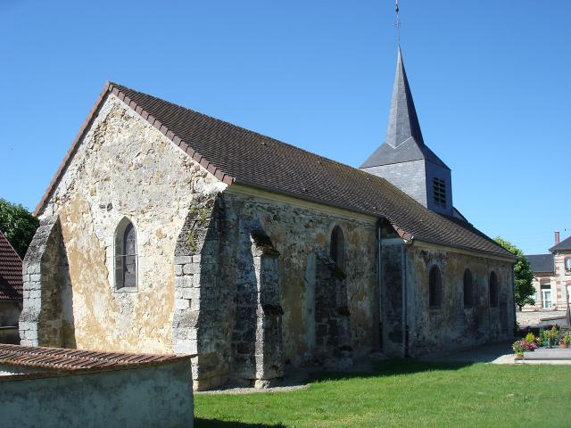 Église Saint Martin d'Etrechy, Marne, France