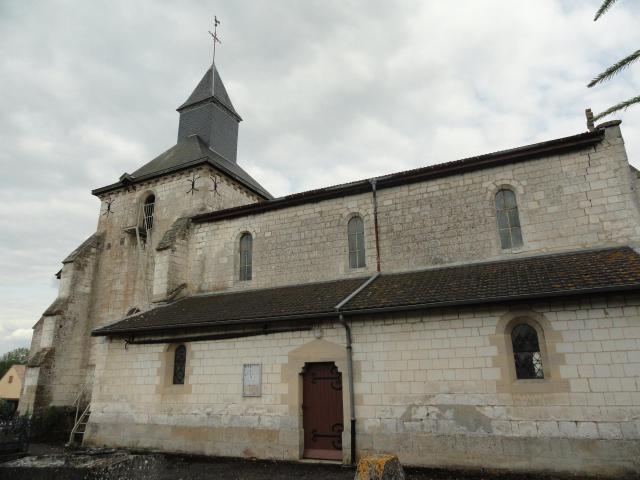 L'église Saint-Hilaire de Drouilly (51).
