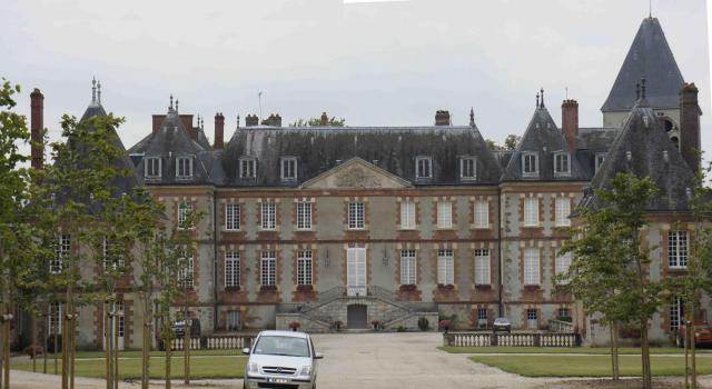 Vue du Château Montmirail.