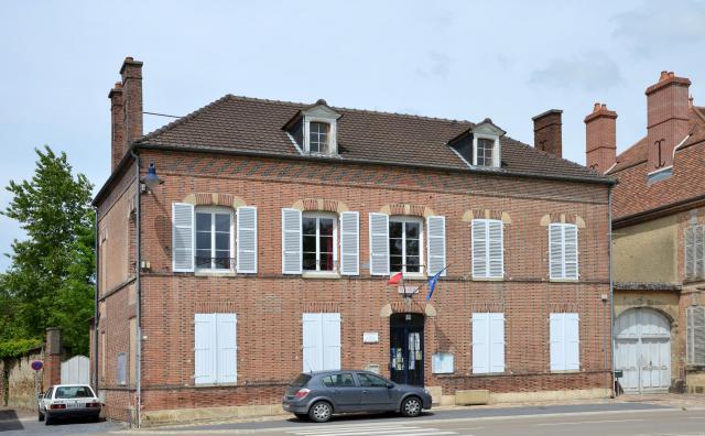 Mairie de Marcilly sur Seine, Marne, France