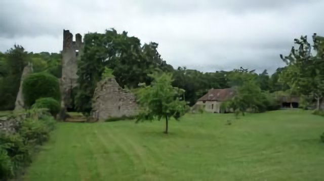 Ruines de l'ancienne abbaye de Nesle
