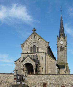 Brimont - Marne-: L'église.