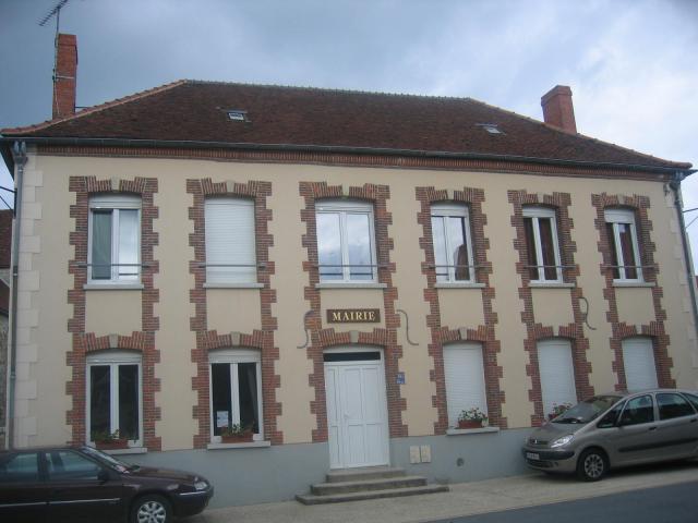 Town Hall, in fr:Vauchamps (Marne) (Marne). The column is located in fr:Vauchamps (Marne). Taken on june 4th 2006, by Thibault Taillandier.