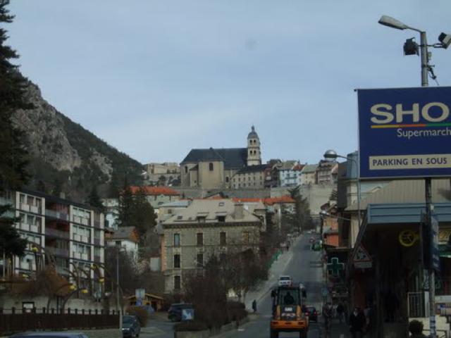 Briançon, the highest town in Europe - elevation 1,326 metres