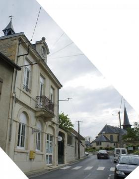 Vue de la Mairie de Merfy.