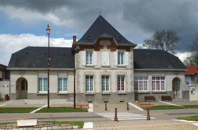 Town hall in L'Épine, Marne, France