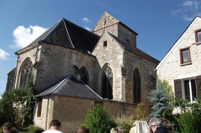 Eglise du village de Trigny.