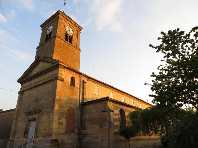 Sainte-Menehould la Grange Aux Bois église Saint-Nicolas