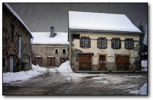 Vieille maison d'Ancelle