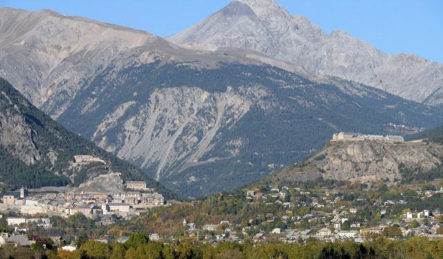 Briançon - Ville Haute, fort du Château, fort des Salettes et fort des Têtes