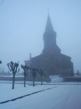 Eglise en hiver