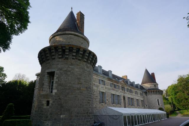 vue du Château de Dormans.