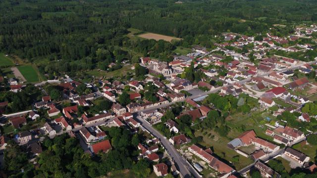 Prise de vue aérienne de Clesles, le 22 Juillet 2017