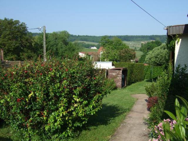 View over Champagne Country from Nogent Sermiers