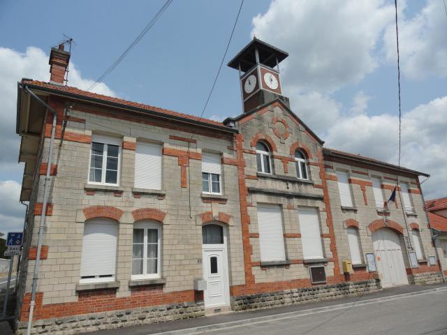 La Mairie de Glannes (Marne).