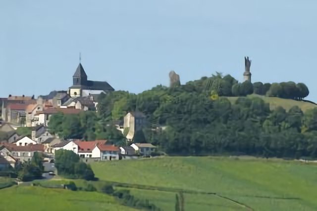 Châtillon sur Marne vu de Leuvrigny