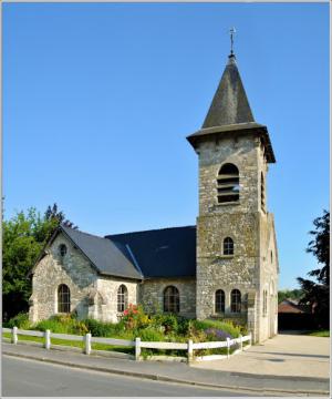 Tres jolie réfection de l'église Saint-Clément de Bouleuse