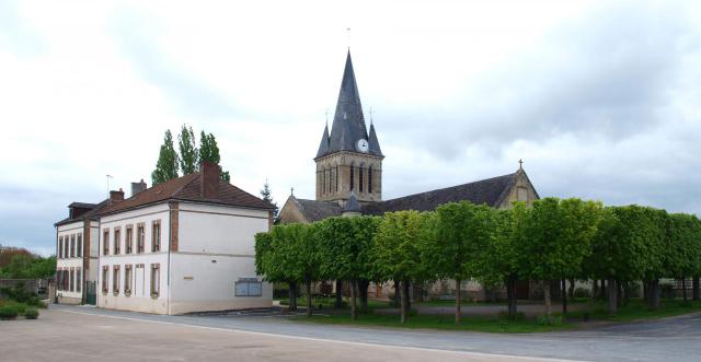 Saudoy (Marne, France) ; complexe administrativo-religieux