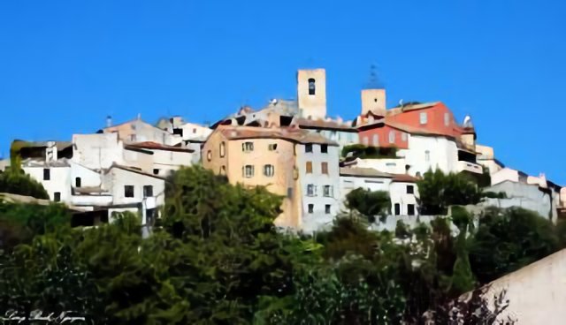 Hill village of Biot, France