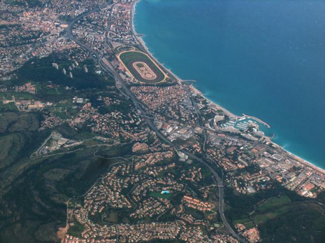 Hippodrom between Nice and Antibes
