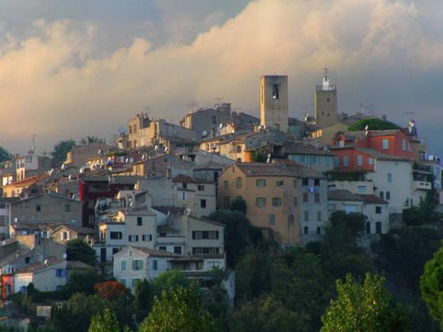 View of Biot France