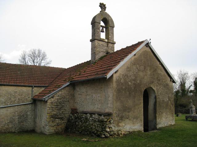 L'église de Montormentier, extérieur, Haute-Marne, Champagne-Ardennes, France