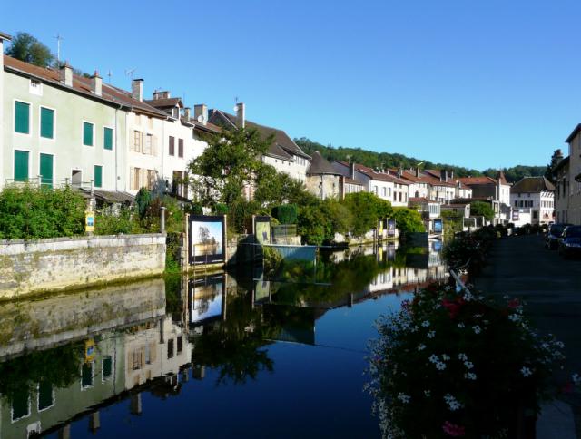 Le Bief vu depuis le pont de la République