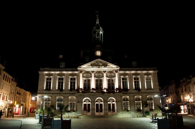 L' Hôtel de Ville, mise en lumière