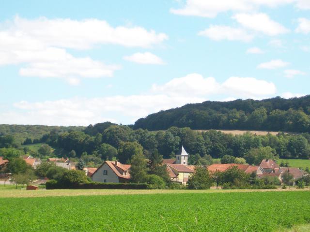 Vue d'ensemble du village.