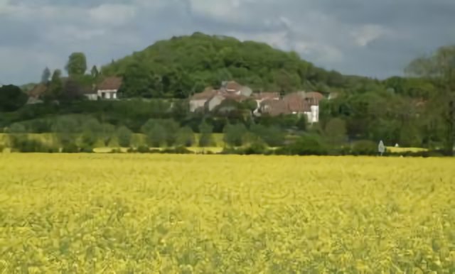 Montsaugeon, vue du village